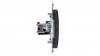 Simon 54 Gniazdo teleinformatyczne RJ45 kat.5e + RJ12 antracyt D5T.01/48